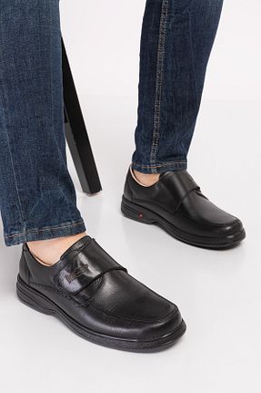 کفش بیرون مشکی مردانه چرم اصل Dia Comfort - کد 844049596
