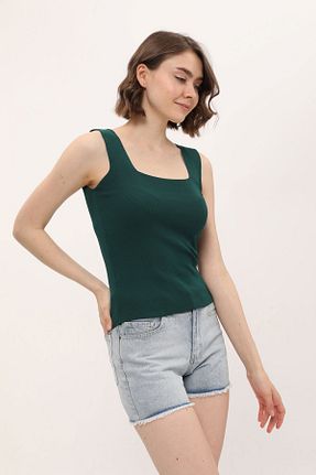 بلوز سبز زنانه ساده MA ananas - کد 841235025