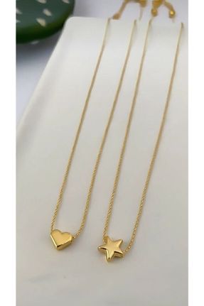 گردنبند جواهر طلائی زنانه پوشش لاکی کد 561914898