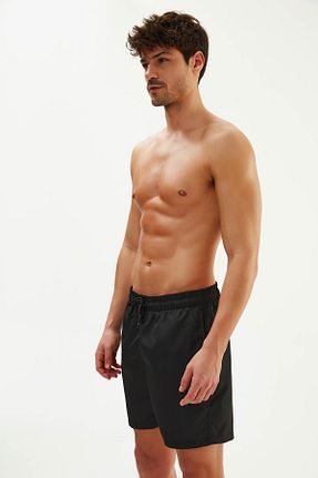 شلوارک ساحلی مشکی مردانه پلی استر Eros - کد 828820318