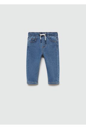 شلوار جین آبی بچه گانه پاچه رگولار استاندارد کد 838741073