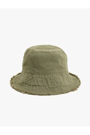 کلاه خاکی زنانه پنبه (نخی) کد 826980773