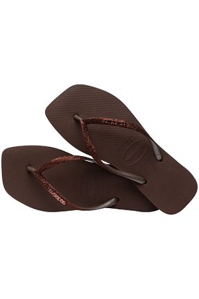 دمپائی قهوه ای زنانه پاشنه نازک Havaianas - کد 798552596