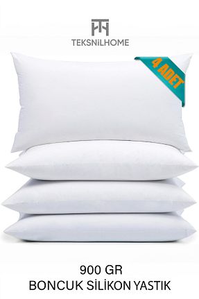 بالش سفید پنبه پلی استر TeksNil Home - کد 844211117