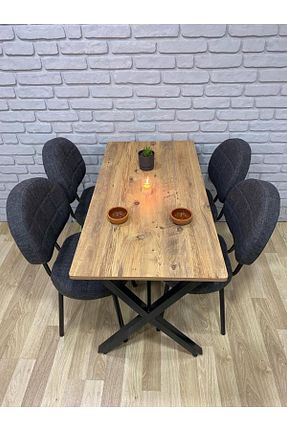 ست میز ناهارخوری قهوه ای BAMBEDS MOBİLYA - کد 839428849