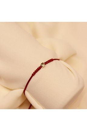 دستبند طلا زرد زنانه 14 عیار TAHAN MÜCEVHERAT - کد 840116564