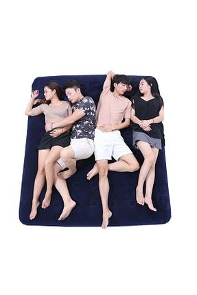 تشک و مبل بادی سرمه ای 3 نفره Bestway - کد 2043666