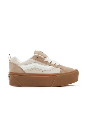 کفش اسنیکر قهوه ای زنانه بند دار Vans - کد 844270526