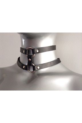 چوکر مشکی چرم مصنوعی Nishstyle - کد 84716031