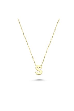 گردنبند طلا زرد زنانه 14 عیار Online Takı - کد 75456649