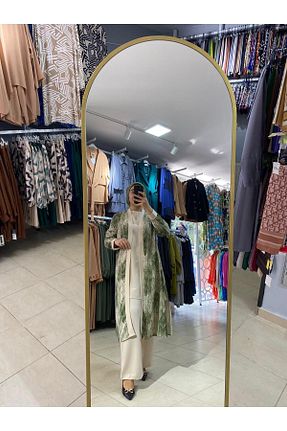 ست بالاتنه و پائین تنه خاکی زنانه بافتنی mir EFZA Style - کد 841222171