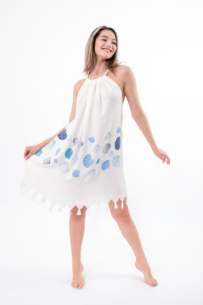 لباس ساحلی سفید زنانه کد 699266988