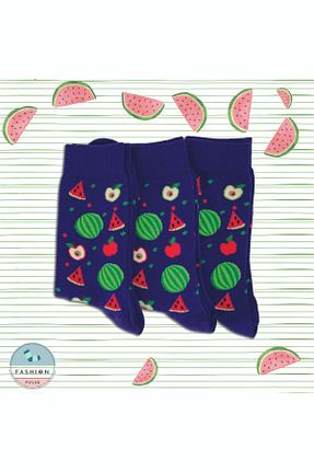 جوراب بنفش زنانه پنبه ای Butik - کد 842530010