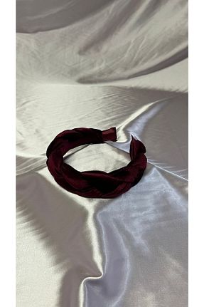 تاج زرشکی زنانه مخمل MegssStore - کد 732197264