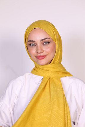 شال زرد زنانه meysen - کد 844447626