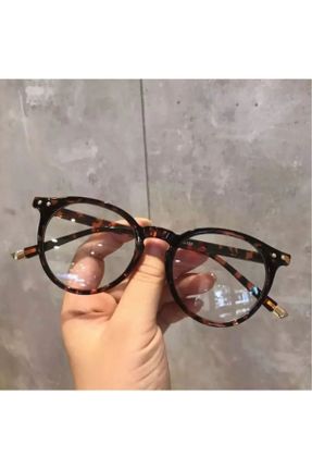 عینک محافظ نور آبی خاکی زنانه 50 UV400 پلاستیک کد 795265278