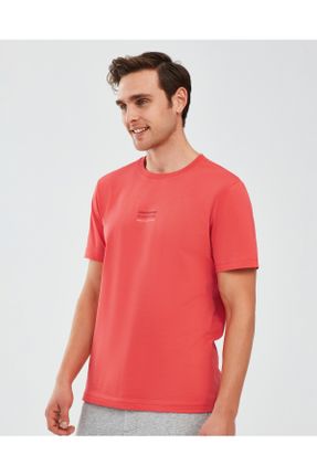 تی شرت قرمز مردانه سایز بزرگ کد 813481067