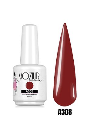 لاک ناخن دائمی زرشکی MOZIUR - کد 358618814