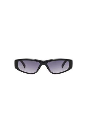 عینک آفتابی مشکی زنانه 53 UV400 پلاستیک هندسی کد 833562269
