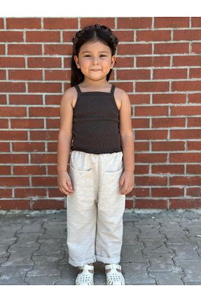 ست نوزادی بژ بچه گانه کتان BAHNUR - کد 844287029