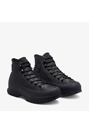 بوت / نیم بوت مشکی زنانه چرم خالص Converse - کد 142818802
