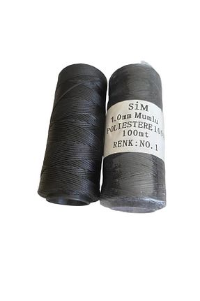 نخ بافندگی مشکی DERİONLİNE - کد 775772114