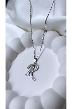 گردنبند استیل ( فولاد ) سفید زنانه استیل (فولاد) Accessories - کد 844303404