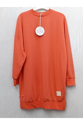 تونیک نارنجی زنانه بافتنی Soul - کد 844310763