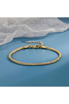دستبند جواهر طلائی زنانه سنگ طبیعی Bee