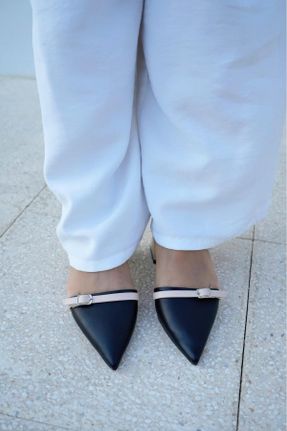 کفش پاشنه بلند کلاسیک مشکی زنانه پارچه ای پاشنه ضخیم پاشنه متوسط ( 5 - 9 cm ) کد 833619667