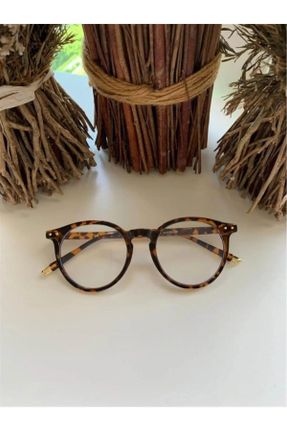 عینک محافظ نور آبی خاکی زنانه 50 UV400 پلاستیک کد 795265278