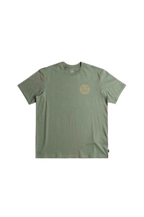 تی شرت سبز مردانه رگولار یقه گرد کد 821762265