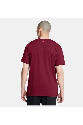 تیشرت اسپرت زرشکی مردانه رگولار Under Armour - کد 844200745