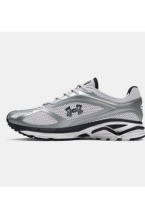 کفش پیاده روی طوسی مردانه پارچه ای Under Armour - کد 844200891