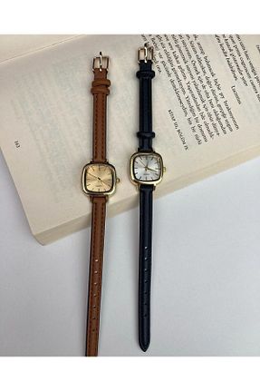ساعت مچی مشکی زنانه 20-25 میلی متر QUARTZ - کد 800951008