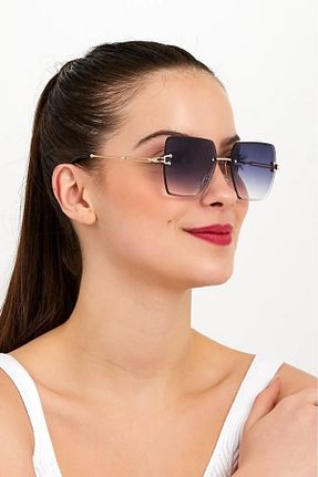 عینک آفتابی طوسی زنانه UV400 LUPİX - کد 842214975