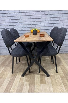 ست میز ناهارخوری قهوه ای BAMBEDS MOBİLYA - کد 839428849