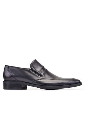 کفش کلاسیک مشکی مردانه پاشنه کوتاه ( 4 - 1 cm ) پاشنه ساده کد 340654104