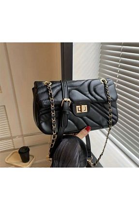 کیف دستی مشکی زنانه سایز متوسط ABAKSESUAR - کد 844260421
