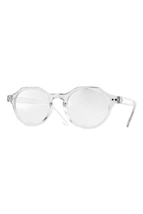 عینک محافظ نور آبی سفید زنانه 50 پلاستیک پلاستیک کد 262246441