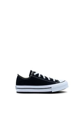 کفش اسنیکر مشکی بچه گانه بند دار Converse - کد 819650024