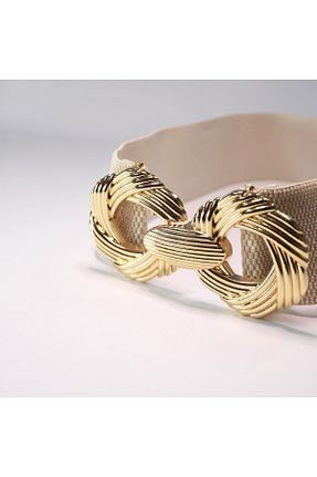 کمربند بژ زنانه پارچه ای Fiori - کد 444335842