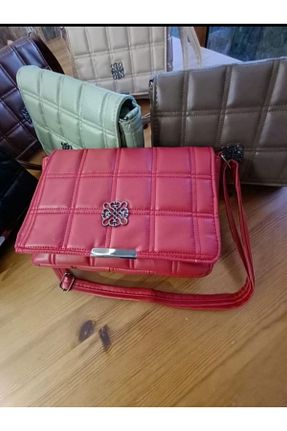 کیف دوشی صورتی زنانه چرم مصنوعی eliteshop - کد 651281863