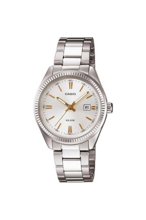 ساعت مچی سفید زنانه فولاد ( استیل ) تقویم کد 1944040