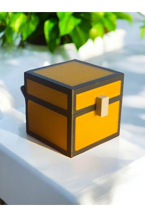جعبه دکوراتیو قهوه ای پلاستیک Minecraft - کد 841352739
