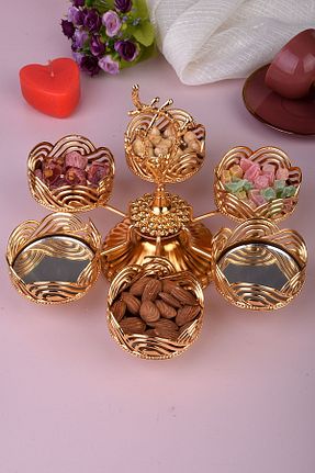 ست پذیرائی طلائی 1 پارچه AVMSTORE - کد 793490131