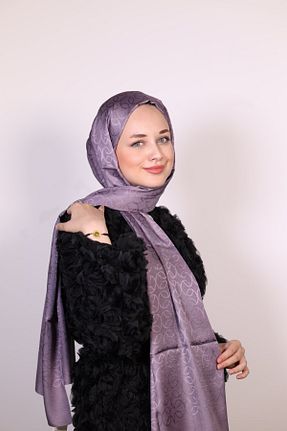 شال بنفش زنانه کد 844453049