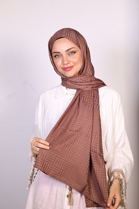 شال قهوه ای زنانه meysen - کد 844449163