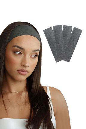 کش سر طوسی زنانه %100 پنبه Salvia Dione - کد 843213034