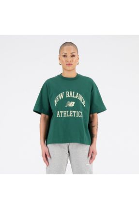 تی شرت سبز زنانه رگولار کد 822638614
